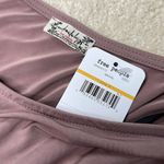 Free People : NWT Mauve One Shoulder Ruched Tank Photo 2