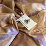 Disney NWT  PARKS COPPER METALLIC PINK MICKEY MOUSE STRETCH LEGGINGS Photo 6