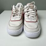 Nike Air Force 1 Shadow Womens Phantom/Pink Oxford/White/Red Stardust Sneakers10 Photo 5