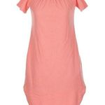 Dudley Stephens Sidney Summer Dress Ribbed Fleece Island Coral NEW Orange Photo 0