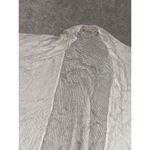 soft surroundngs ONE SIZE sequin embellished fringe duster EUC White Photo 2