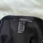 Forever 21 Black Faux Leather Bodysuit Photo 2