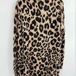 Sanctuary  Essential open front leopard Cardigan cotton nylon in Classy Cat Small Photo 10