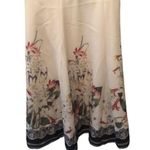 Soft Surroundings Spring Meadow Ivory Floral Skirt Sz. PM Career Cottagecore Photo 5