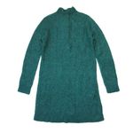 Sézane NWT La Maille Sezane Angelita in Emerald Green Mohair Knit Sweater Dress M Photo 8
