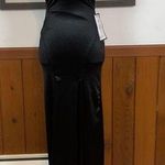 Emerald Sundae Elegant New Black Satin Prom/Pageant Gown! Photo 0