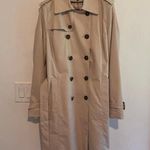 Brooks Brothers  Cotton Trench Coat Women in Beige Sz 8 Photo 5
