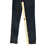 Veronica Beard Black Raven High Rise Button Fly Skinny Jeans Size 26 Denim Photo 5