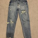 Never Worn High Rise Boyfriend Jeans Blue Size 0 Photo 0