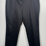 Liz Claiborne  Emma Slim Leg Ankle Length Dress Pants, Black, Size 14 New Photo 0