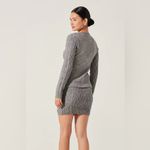 ASTR Argyle Knit Wool Blend Cardigan Sweater Size Small NWT Photo 2