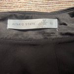 Altar'd State  Black Mini‎ Skirt Women's XL Slit Micro Party Cocktail Whimsigoth Photo 5