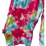 Hailey Lyn Vibrant Floral Tie Photo 4