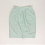 Vintage Botanical Mini Skirt | Size 28 Green Size M Photo 7