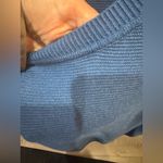 Hilary Radley  Blue Knit Top. Size small Photo 2