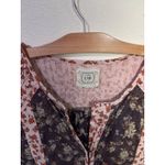 LOGO By Lori Goldstein Logo Lab by Lori Goldstein 3/4 Sleeve Crew Neck Bed Jacket Floral Patchwork 2x Photo 5