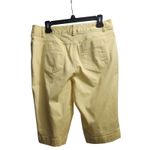 Covington  Womens Size 12 Yellow Stretch‎ Capri Pants Cropped Casual Photo 2