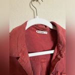 Marine layer ‎ Charlie Utility Jumpsuit Rosewood Sz Medium in Burnt Salmon Orange Photo 3