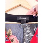 Desigual  Patchwork Poncho Blouse Small Viscose Boho Indie Photo 3