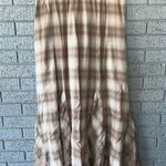 Johnny Was Tulla plaid maxi skirt Medium Prairie Photo 2
