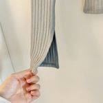 Madewell  Ribbed Square-Neck Long-Sleeve Tee in Craft Blue Size XXS NWT Photo 5