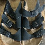 Birki's By Birkenstock Black 3 Buckle Straps‎ Sandals Size 10 Women's 8 Men NWOB Photo 2
