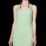 ZARA NWT x Lotto Limited Edition Capsule Collection Green Mini Dress Photo 2