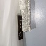 Luxology ‎ Ivory Lace Long Sleeve Dress Size 10 Mini Photo 2