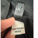 The Limited Vintage Y2K‎  Black Ruffle Tiered Satin Skirt Size 4 Whimsigoth Photo 3