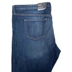 Mossimo Supply Co . Target Low Rise Boyfriend Whiskered Rolled Hem Jeans NWT 18R Photo 3