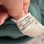 Under Armour Cropped Green Pullover 1/4 Zip Sweatshirt Pullover Photo 6