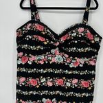 Old Navy  Womens Plus Size 3X Tankini Floral Swim Cottagecore Underwire Padded Photo 0