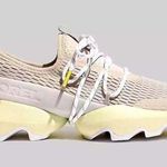Sorel Kinetic Impact Sneaker women's 8.5 yellow khaki combo Photo 0