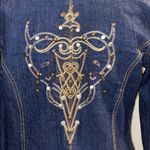Women’s Whats Hot Jean Jacket Blue Photo 4