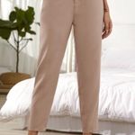 SheIn Cropped Tailored Pants with Belt Photo 0