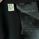 Whistles US Size 4 Ruffled Off The Shoulder Little Black Dress LBD Formal Party Photo 3