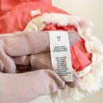 Aerie Pink Beaded Embroidered Tie Straps Tassel Top XS Photo 4