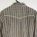 Berenice Paris Western Shirt Womens Plaid Long Sleeve Pearl Snap Cowgirl Cotton Black Size M Photo 8