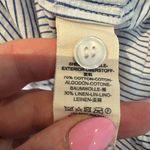 Saylor - Striped Long Sleeve Preppy Tie-Waist Shirt Dress Sz S Photo 6