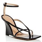 Bottega Veneta Stretch Strappy Sandals, Lounge Nappa Black Size 40.5 New $1,100 Photo 0