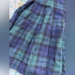 Pendleton Vintage  authentic black watch tartan wool pleated skirt, size 6 Photo 4
