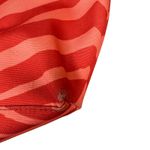 Coach Coral Orange Zebra Print Tote Bag Canvas F23283 Purse Handbag Designer Photo 7