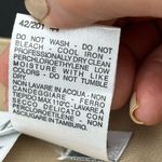 Max Mara Gold Sheath Dress SZ 10 Cotton Silk Blend Sleeveless Scoop Neck Photo 3