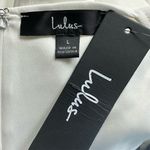 Lulus NWT Miriam White Ruffled Bodycon Dress L Party Cocktail Bridal LWD Photo 6