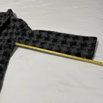 Houndstooth Charles Gray London Women's Belted Black/Gray  Coat Sz L Large Jacket Photo 5