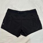 Lululemon BLACK CLASSIC SPEED ATHLETIC RUNNING SHORTS Photo 1