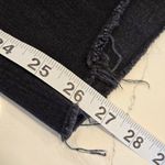 Mother The Midrise Dazzler Ankke Step Fray Size 31 Not Guilty Wash Black Photo 15