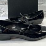 Saint Laurent MaryJane Flats Black Size 8 Photo 2
