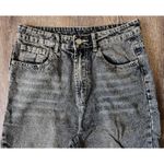 SheIn Women's distressed/destroyed black acid wash jeans size M Photo 1