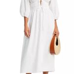 WAYF Angela Ruched Midi Dress NWOT Photo 2